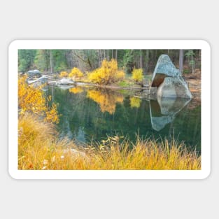 Merced River Fall 2 Sticker